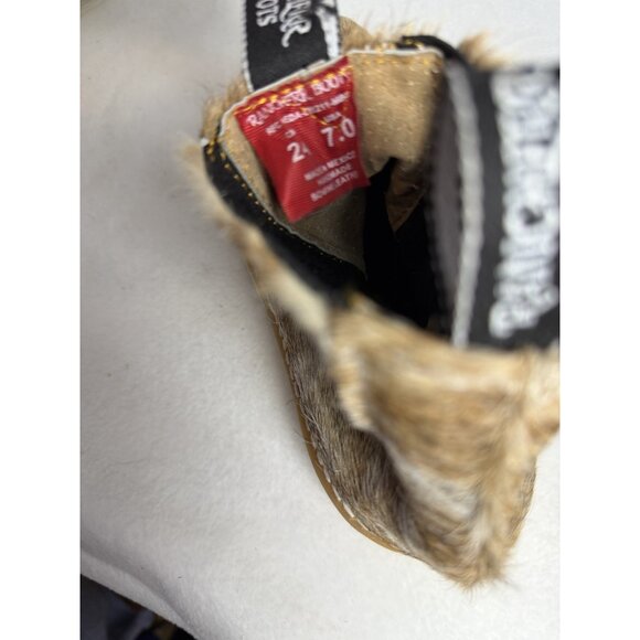 Rancherr Lechera boots women’s Cowhide hair on booties SZ 7 - Picture 6 of 6